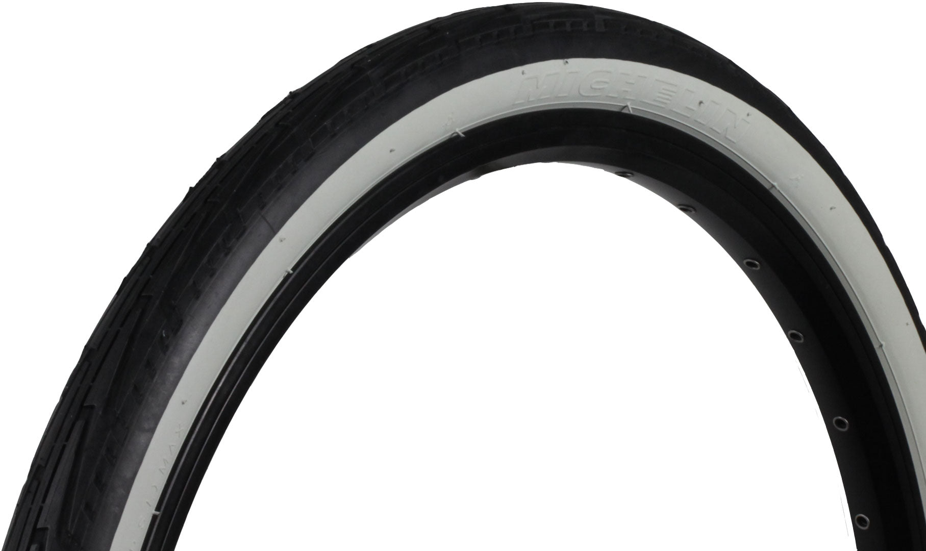 Pneu vélo City Michelin City J TR blanc/noir (20 x 1.75’’ TR) - Roue et Pneu vélo City Michelin City J TR blanc/noir (20 x 1.75’’ TR) - Roue et