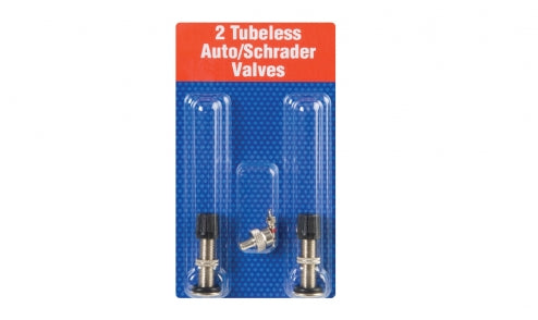 Válvulas Schrader Tubeless Joe's No-Flats - 2 Unidades