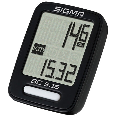 Cuentakilómetros bicicleta Sigma BC 5.16 5 funciones básicas