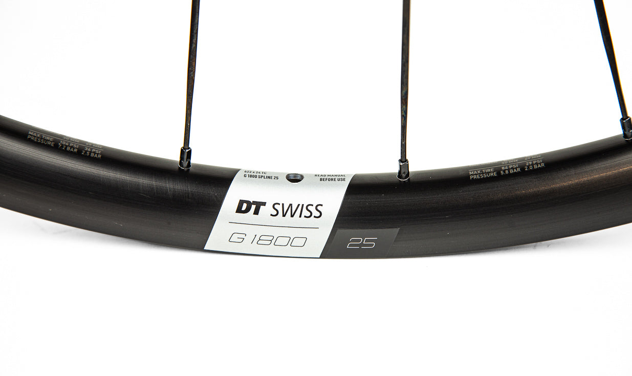 Roue arrière DT Swiss G 1800 Spline DB frein à disque aluminium Tubeless