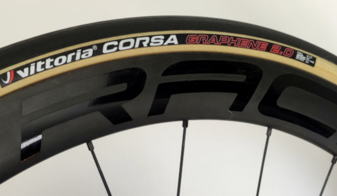 Test des pneus vélo route Vittoria Corsa Graphène 2.0
