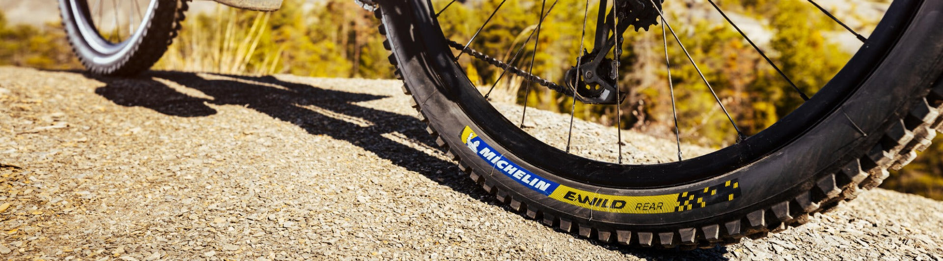 Pneu VTT Michelin E-Wild sur une VTT à assistance électrique