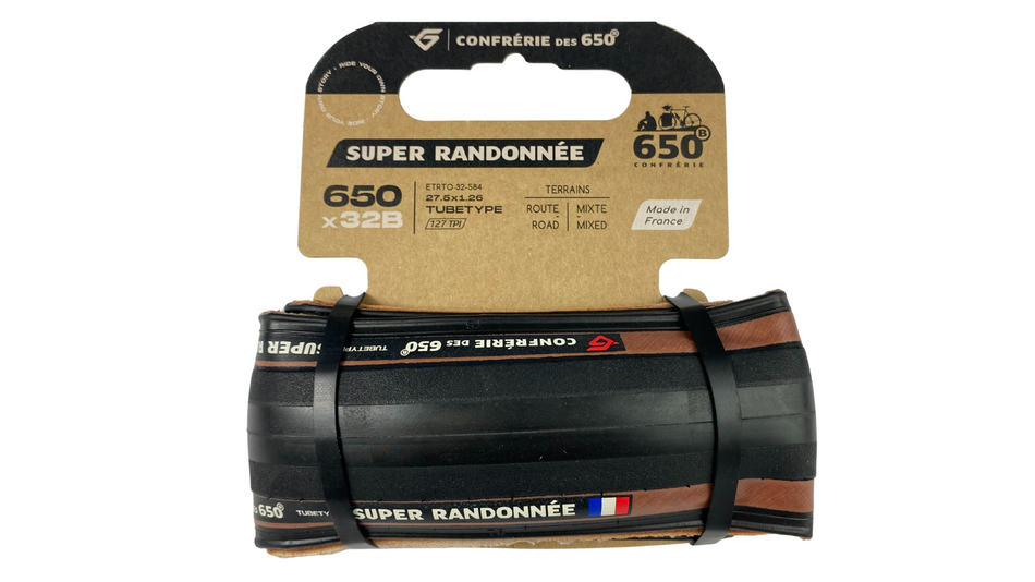 Cubierta Hutchinson Confrérie des 650 - Tubetype