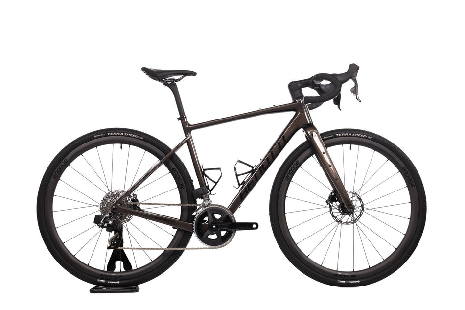 Benotti Fuoco Gravel Carbon Tobacco Rival AXS