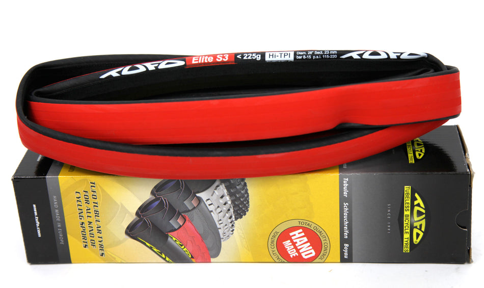 Boyau Tufo Elite S3 - SPC Silica - Puncture Proof Ply - Protective Rubber Ply