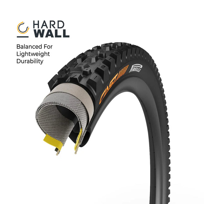 Cubierta Cast x Pirelli Protagonist - HardWall - SmartEvo DH - Tubeless Ready