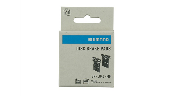 Pastillas de freno Shimano Metal L04C - con aleta y muelle