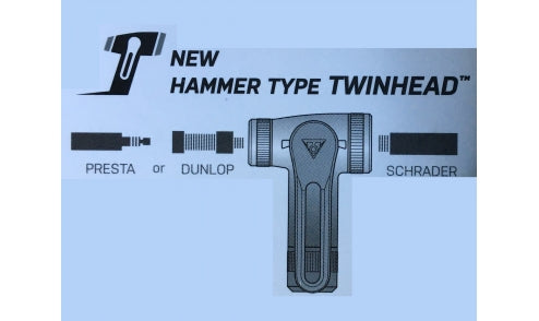 Racor Topeak Twinhead™ DX - Para bomba de pie Joe Blow Sport III