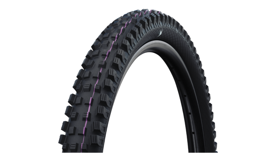 Pneu Schwalbe Magic Mary Gravity Pro  Radial  Addix Ultra Soft Tubeless Ready bande de roulement
