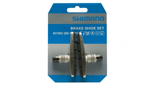 Zapatas Cartucho shimano M70R2 (el par) - Para Llantas Alu