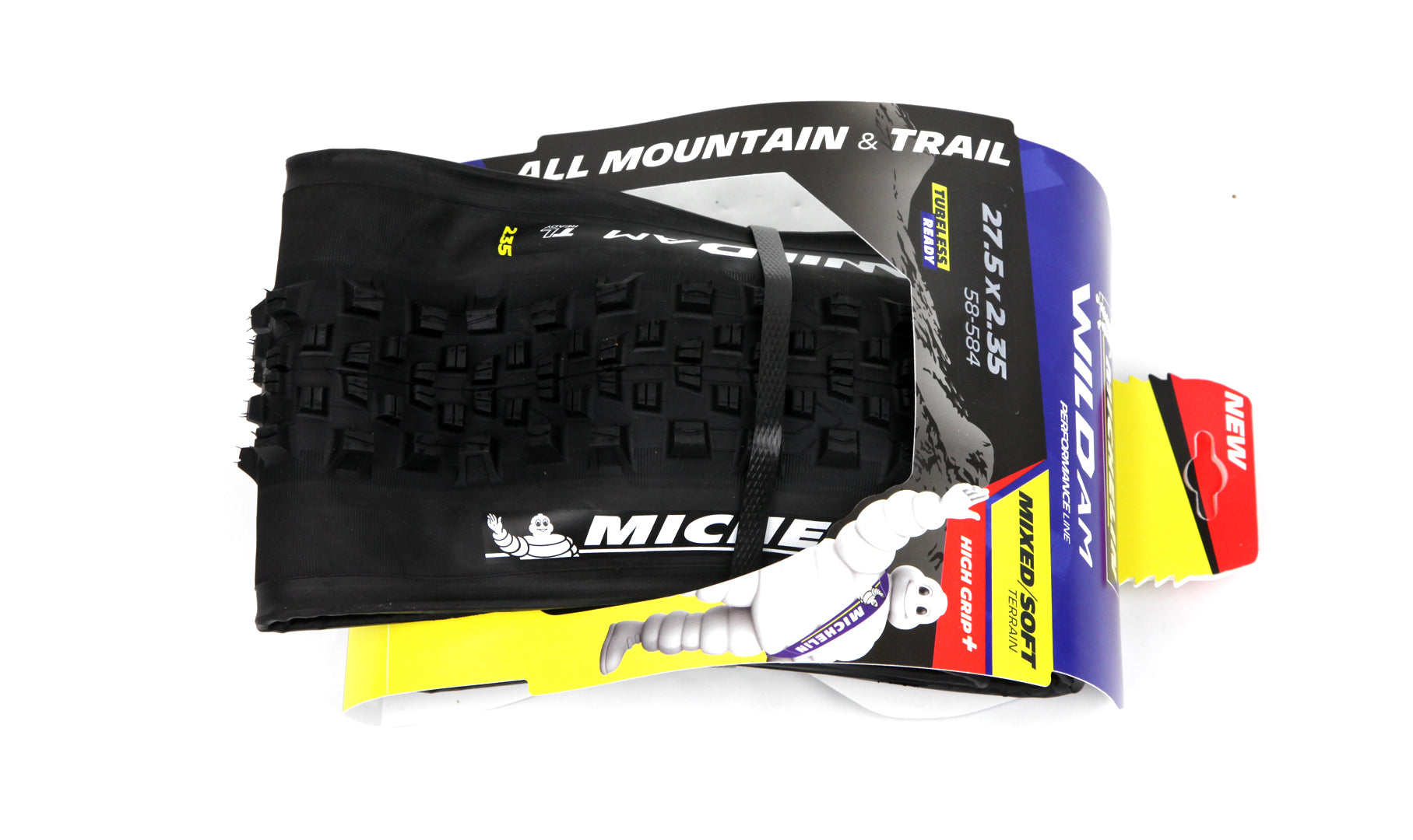 Pneu Michelin Wild AM Performance Line - Gum-X - Trail Shield - Tubeless Ready 