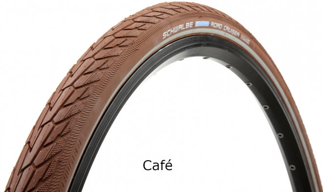 Pneu Schwalbe Road Cruiser 2018 - SBC - TwinSkin - K-Guard café