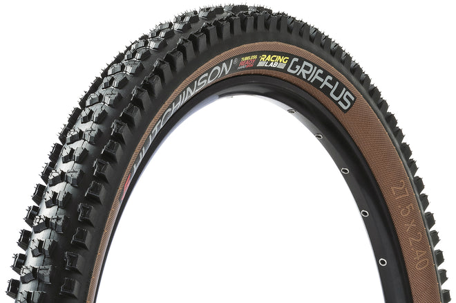 Pneu Hutchinson Griffus Racing Lab 2.40 Race Riposte Gravity Hardskin Tubeless Ready beige