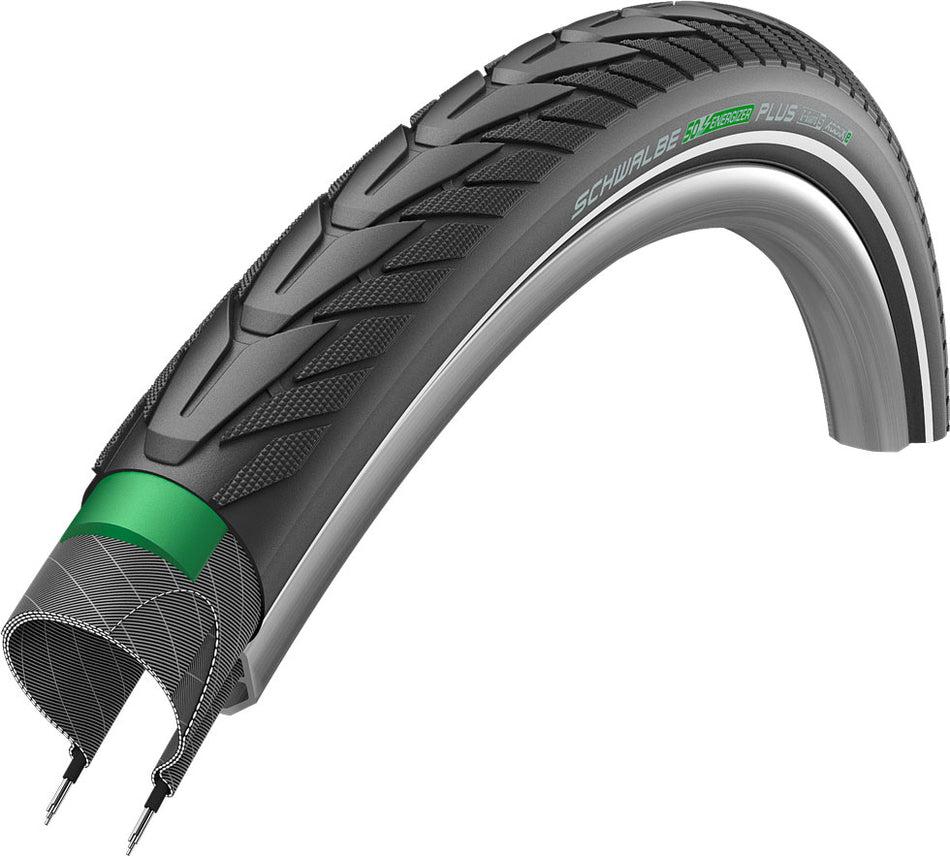 Pneu Schwalbe Energizer Plus 2019 Addix E TwinSkin GreenGuard