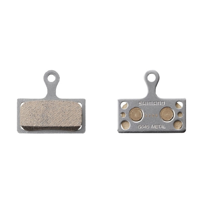 Plaquettes frein à disque vélo métallique Shimano G04s paire