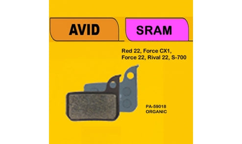 Pastillas de freno Var - Para Avid / Sram HDR / Red 22 / Force / Rival