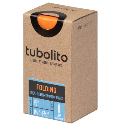 Cámara de aire Tubolito para bicicleta plegable y Brompton