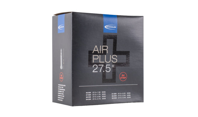 Chambre à air Schwalbe Air Plus anti crevaison 27.5" - Presta 40 mm