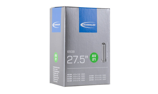 Chambre à air Schwalbe 27.5" - Presta 40 mm - Schrader 40 mm