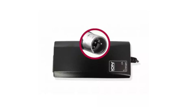 Chargeur VAE Sparta/Koga 36V 2Ah XLR avec embout 4 broches