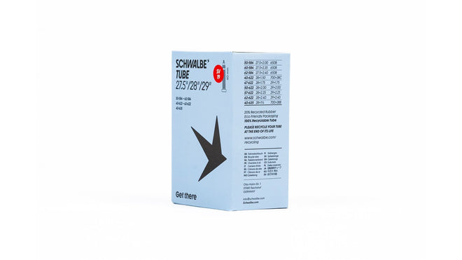 Emballage chambre a air Schwalbe 700 29 pouces avec valve SV 40 mm eco-responsable et recyclable - vue 2