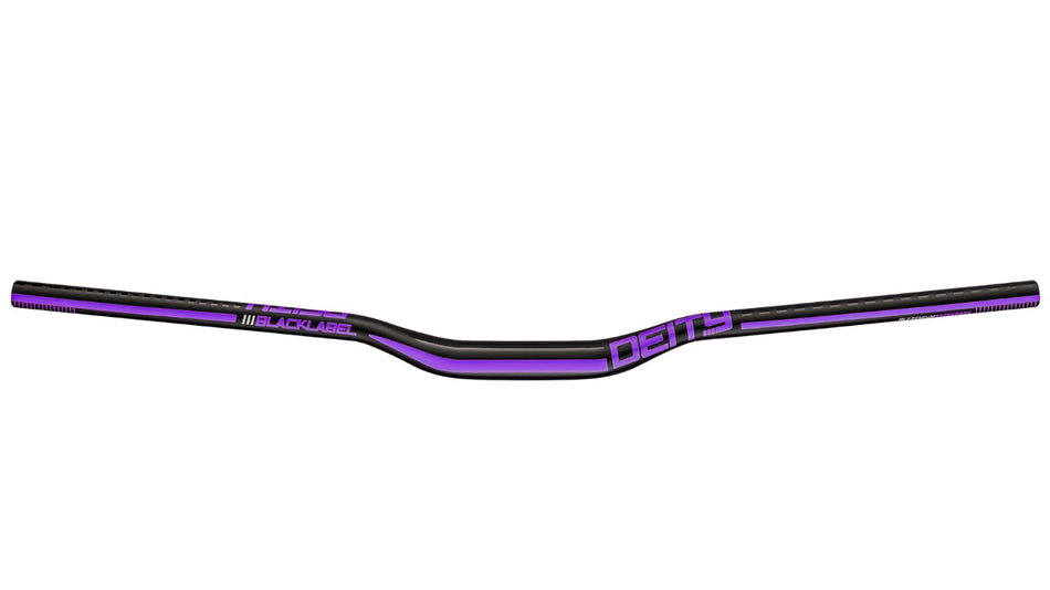 Manillar Deity BLACKLABEL - 31.8 mm - Rise 25mm - Aluminio