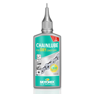 Lubrifiant chaîne vélo pour conditions sèches Motorex 100 ml - #1