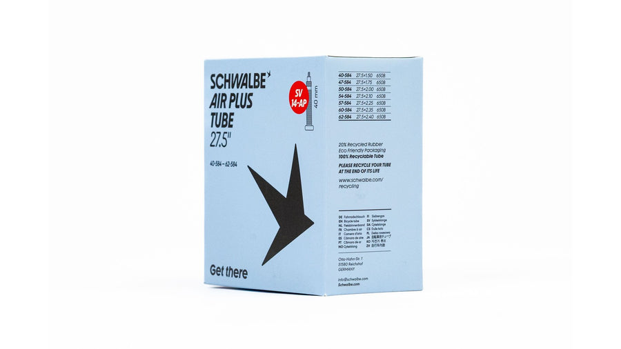 Cámara reforzada Schwalbe Air Plus 27.5x1.50-2.40 Presta