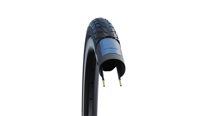 Pneu Schwalbe Marathon Racer 700 avec gomme Addix et protection RaceGuard pour une meilleure durabilité